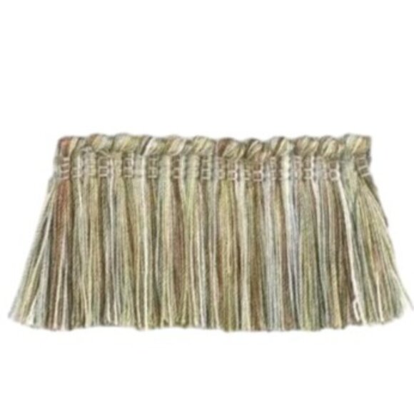Stout Textiles 6.3 Yard 1251 Brush Fringe 2.25" Corded Header Trim Discontinued - Picture 10 of 10